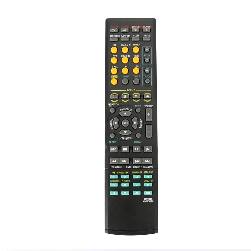 Winflike New Remote RAV315 Fit for Yamaha AV Receiver RX-V461 WN22730 HTR-6040 HTR-6050 - Image 1